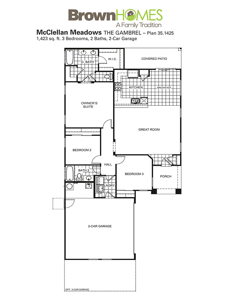 Plan 35 1425 The Gambrel Floor Plan
